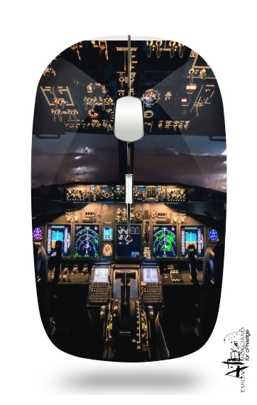 Cockpit Aircraft für Kabellose optische Maus mit USB-Empfänger