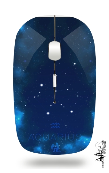 Constellations of the Zodiac: Aquarius für Kabellose optische Maus mit USB-Empfänger