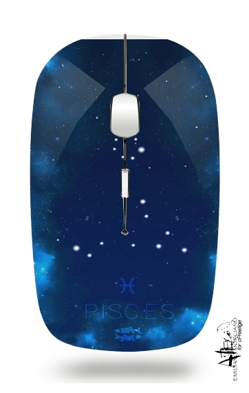 Constellations of the Zodiac: Pisces für Kabellose optische Maus mit USB-Empfänger