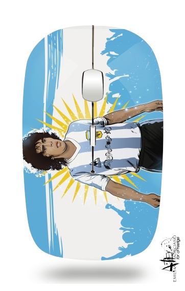 Diego Maradona für Kabellose optische Maus mit USB-Empfänger