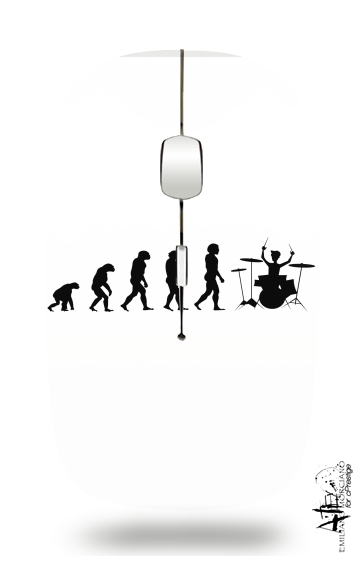 Evolution of Drummer für Kabellose optische Maus mit USB-Empfänger