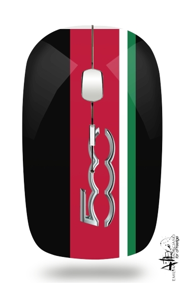 Fiat 500 Italia für Kabellose optische Maus mit USB-Empfänger