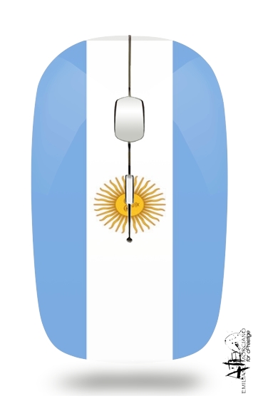 Fahne Argentinien für Kabellose optische Maus mit USB-Empfänger