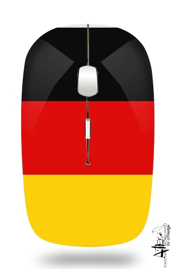 Fahne Deutschland für Kabellose optische Maus mit USB-Empfänger