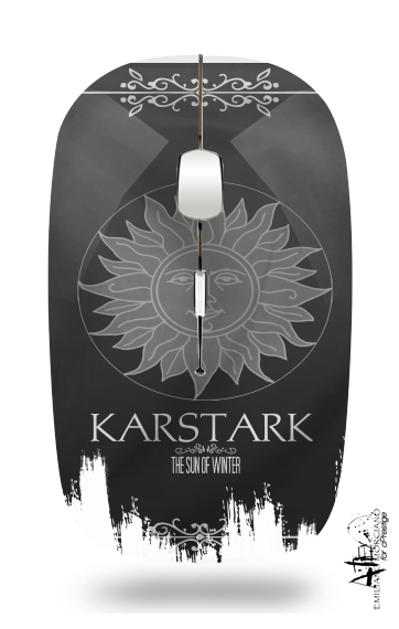 Flag House Karstark für Kabellose optische Maus mit USB-Empfänger