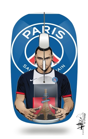 Football Stars: Zlataneur Paris für Kabellose optische Maus mit USB-Empfänger