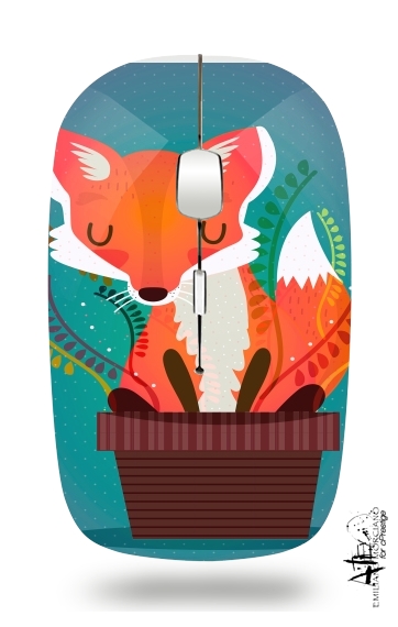 Fox in the pot für Kabellose optische Maus mit USB-Empfänger