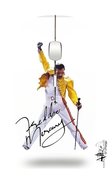 Freddie Mercury Signature für Kabellose optische Maus mit USB-Empfänger