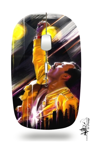 Freddie Mercury für Kabellose optische Maus mit USB-Empfänger