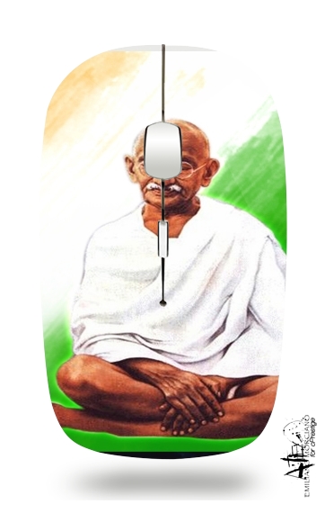 Gandhi India für Kabellose optische Maus mit USB-Empfänger