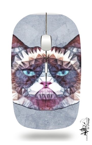 grumpy cat für Kabellose optische Maus mit USB-Empfänger