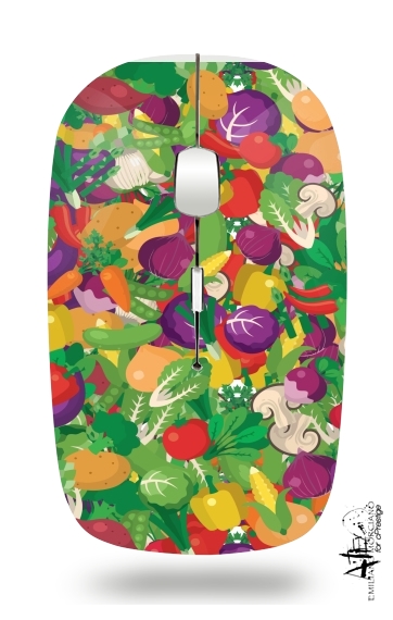Healthy Food: Fruits and Vegetables V3 für Kabellose optische Maus mit USB-Empfänger