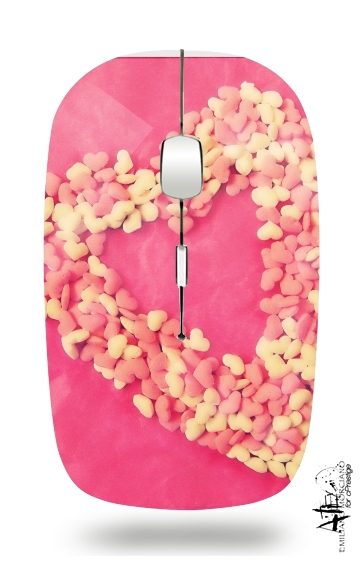 Heart of Hearts für Kabellose optische Maus mit USB-Empfänger