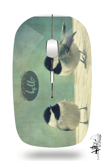 Hello Birds für Kabellose optische Maus mit USB-Empfänger