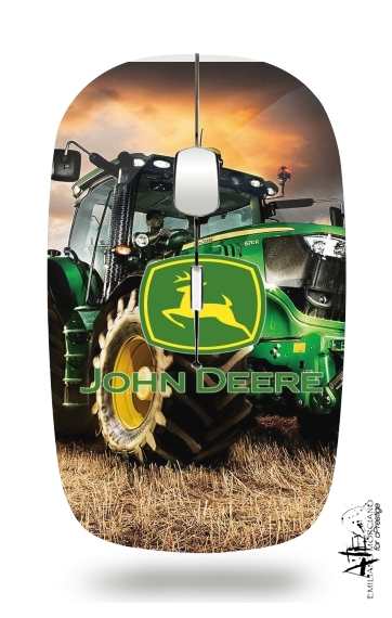 John Deer tractor Farm für Kabellose optische Maus mit USB-Empfänger