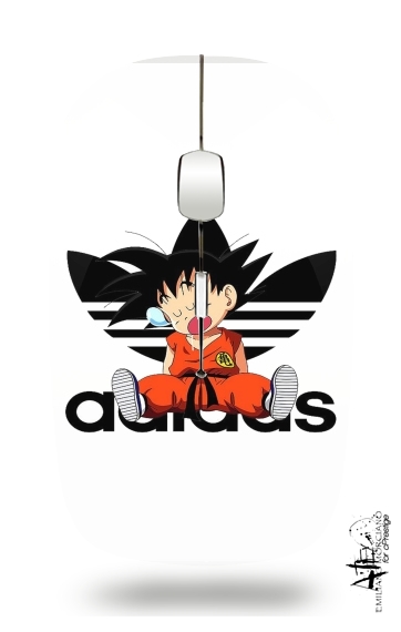 Kid Goku Adidas Joke für Kabellose optische Maus mit USB-Empfänger
