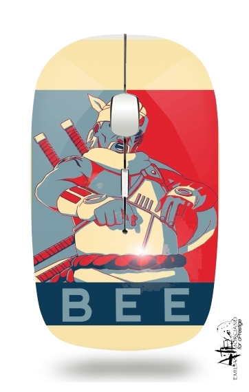 Killer Bee Propagana für Kabellose optische Maus mit USB-Empfänger