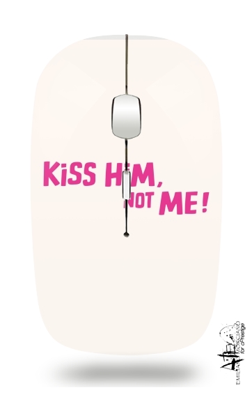 Kiss him Not me für Kabellose optische Maus mit USB-Empfänger