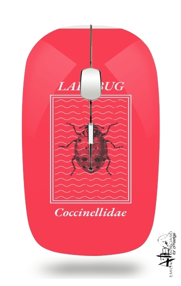 Ladybug Coccinellidae für Kabellose optische Maus mit USB-Empfänger