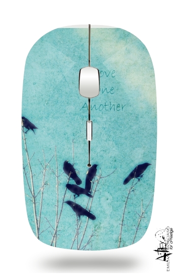 Love One Another für Kabellose optische Maus mit USB-Empfänger
