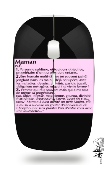 Maman definition dictionnaire für Kabellose optische Maus mit USB-Empfänger