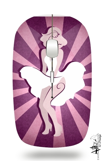 Marilyn pop für Kabellose optische Maus mit USB-Empfänger