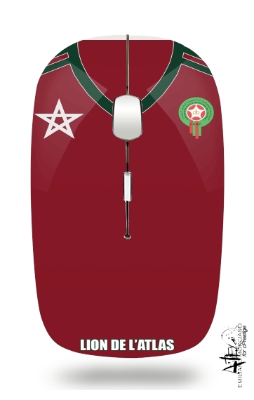 Marocco Football Shirt für Kabellose optische Maus mit USB-Empfänger