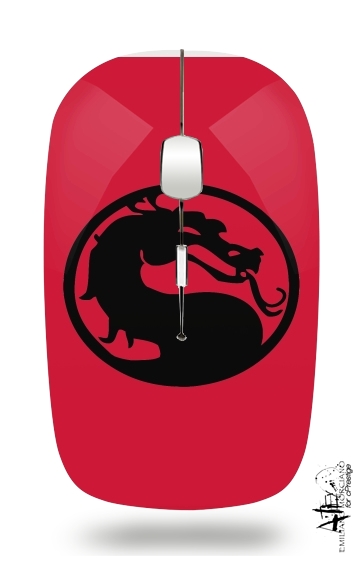 Mortal Symbol für Kabellose optische Maus mit USB-Empfänger