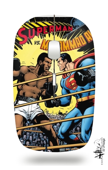 Muhammad Ali Super Hero Mike Tyson Boxen Boxing für Kabellose optische Maus mit USB-Empfänger