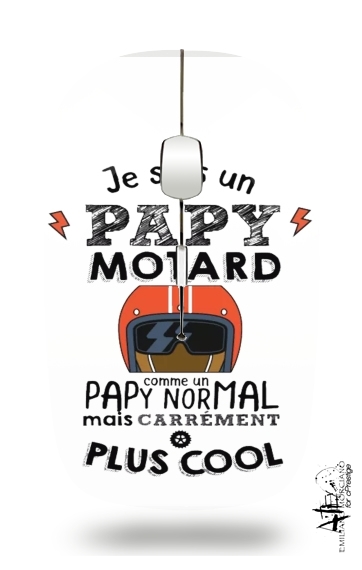 Papy motard für Kabellose optische Maus mit USB-Empfänger