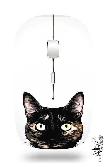 Peeking Cat für Kabellose optische Maus mit USB-Empfänger