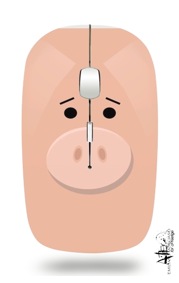 Pig Face für Kabellose optische Maus mit USB-Empfänger