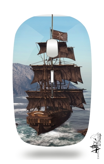 Pirate Ship 1 für Kabellose optische Maus mit USB-Empfänger
