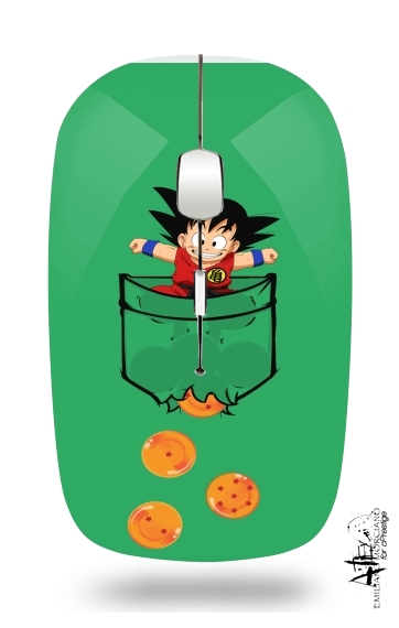Pocket Collection: Goku Dragon Balls für Kabellose optische Maus mit USB-Empfänger