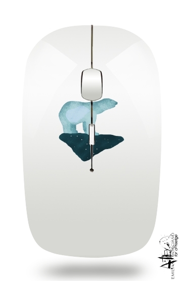 Polarbär für Kabellose optische Maus mit USB-Empfänger
