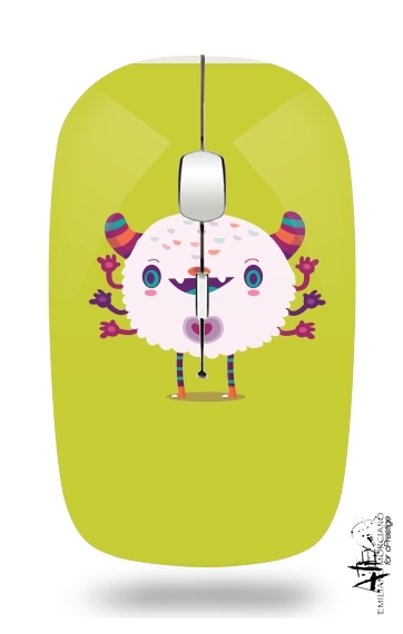 Puffy Monster für Kabellose optische Maus mit USB-Empfänger