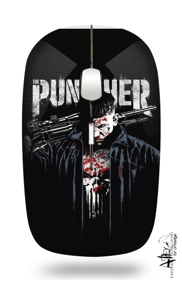 Punisher Blood Frank Castle für Kabellose optische Maus mit USB-Empfänger