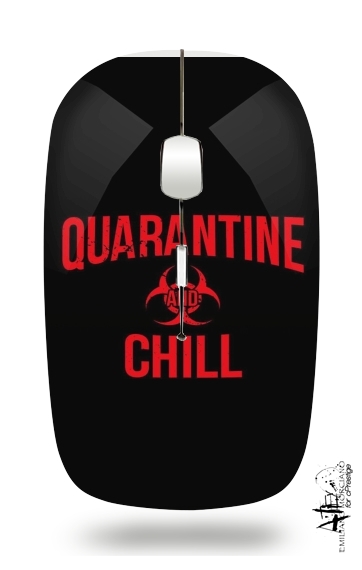 Quarantine And Chill für Kabellose optische Maus mit USB-Empfänger