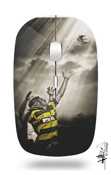 Rugby Challenge für Kabellose optische Maus mit USB-Empfänger