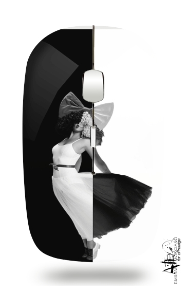 Sia Black And White für Kabellose optische Maus mit USB-Empfänger