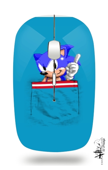 Sonic in the pocket für Kabellose optische Maus mit USB-Empfänger