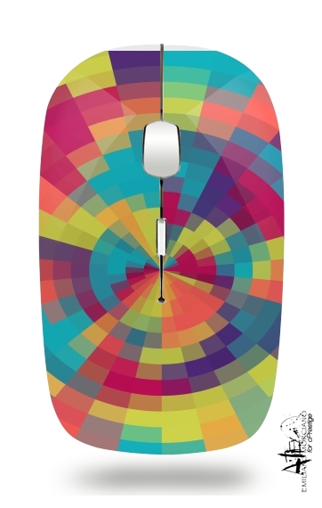 Spiral of colors für Kabellose optische Maus mit USB-Empfänger