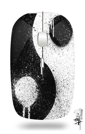Graffiti Zen Master Yin Yang für Kabellose optische Maus mit USB-Empfänger