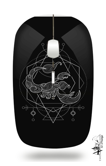 Zodiac scorpion geometri für Kabellose optische Maus mit USB-Empfänger
