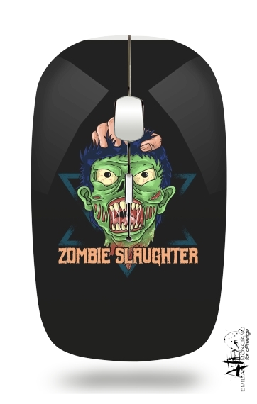 Zombie slaughter illustration für Kabellose optische Maus mit USB-Empfänger