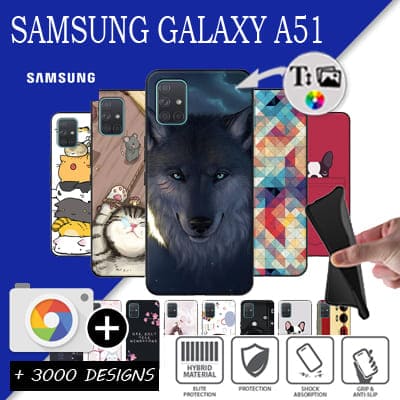 Silikon Samsung Galaxy a51 mit Bild
