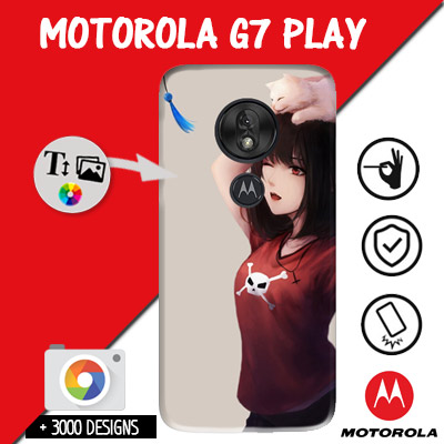 Hülle Motorola G7 Play mit Bild