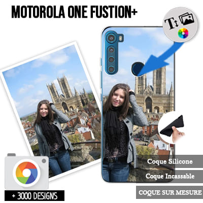 Silikon Motorola One Fusion Plus mit Bild