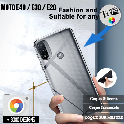 Silikon Motorola Moto E40 / E30 / E20 mit Bild