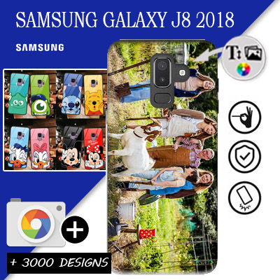 Hülle Samsung Galaxy J8 2018 mit Bild